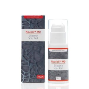 Nourisil MD Silicone Scar Gel & Scar Treatment Cream for Scar Removal, Healing & Cover Up